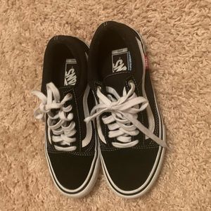 Vans lace up shoes